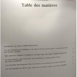 Les premiers rites funéraires dans la province de Luxembourg - De...