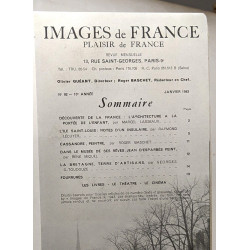 Images de France - la revue des métiers d'art - Janvier 1943