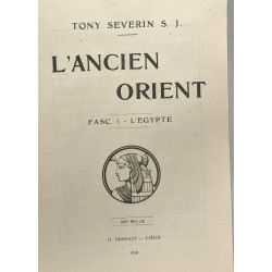 L'Ancient Orient - fasc. 1 - L'égypte