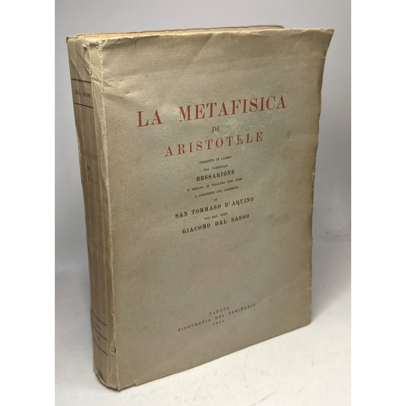 La metafisica di aristotele