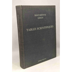 Documenta Geigy - tables scientifiques - 6e édition