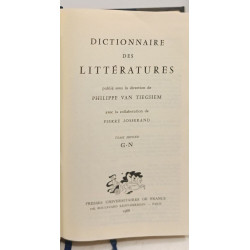 Dictionnaire des littératures en 3 tomes : tome 1 (a-f) + tome 2...
