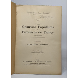 Lot de 2 "Anthologie du Chant Scolaire et Post-scolaire": 4e...