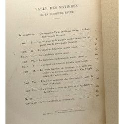 Études sur le droit des obligations - TOME PREMIER