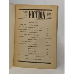 Lot de 2 numéros de "Fiction": n°185 mai 1969 / n°188 aout 1969