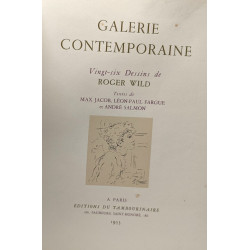 Galerie contemporaine - Vingt-six Dessins de Roger Wild