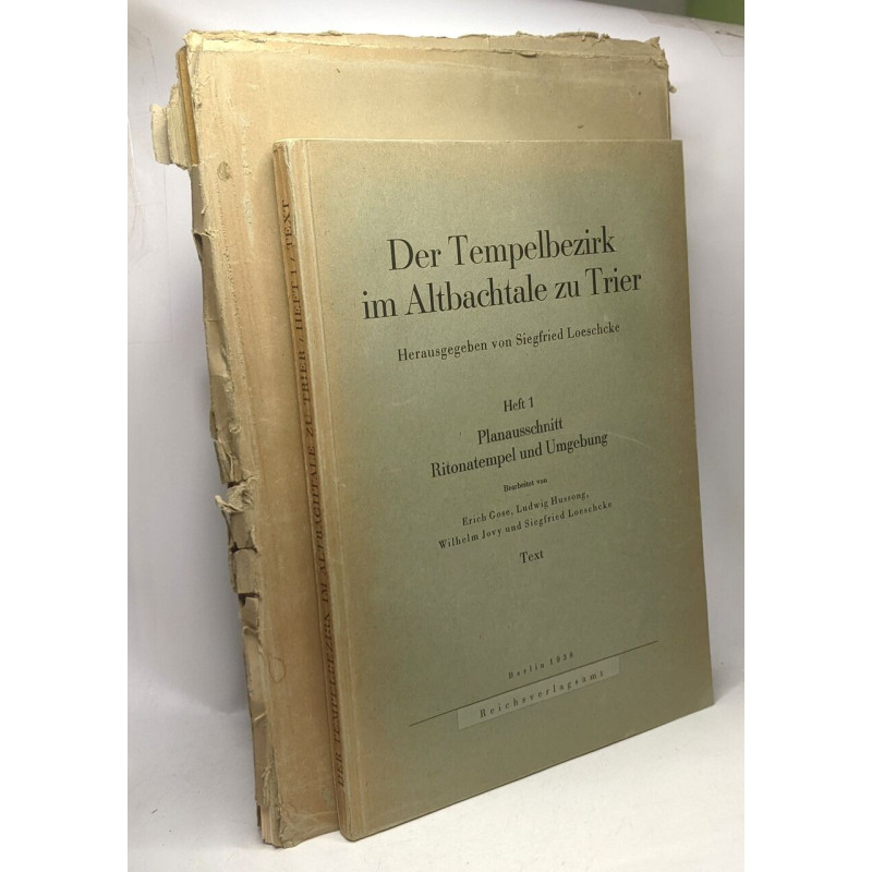 Der Tempelbezirk im Altbachtale zu Trier - Herausgegeben von...