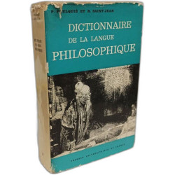 Dictionnaire de la langue philosophique