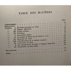 Esquisse d'une histoire de la langue latine - Tradition de...