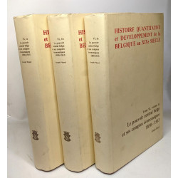 Le pouvoir central belge et ses comptes économiques 1830-1913 -...
