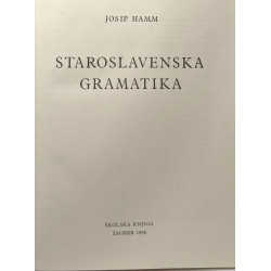 Staroslavenska gramatika