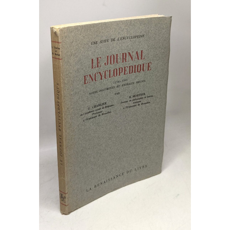 Le Journal encyclopédique (1756-1793) -