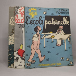 Lot de 3 histoire tirées de "Le roman d'adam et eve": Le jardin...