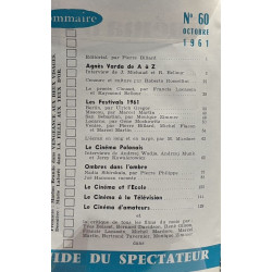 Cinéma 61 ---- n°59 aout sept. + n°60 octobre --- 2 volumes