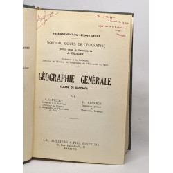 Géographie générale - classe de seconde