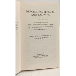 Perceiving Sensing and Knowing