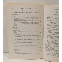 Hygiène et Médecine Vétérinaire à la Ferme