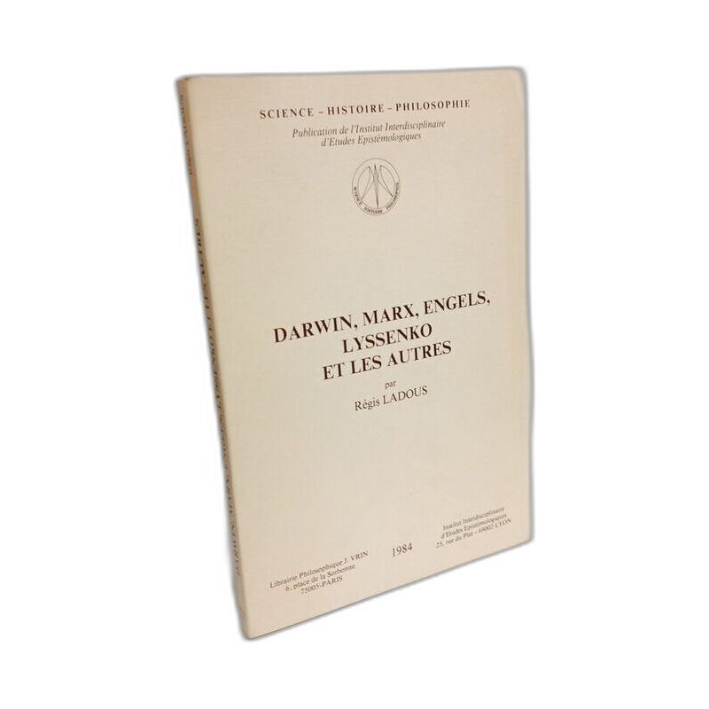 Darwin Marx Engels Lyssenko Et Les Autres (Science - Histoire -...