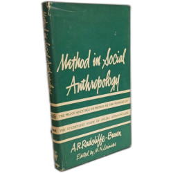 Method in Social Anthropology: Selected Essays