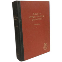 Roget's international thesaurus --- 3rd edition