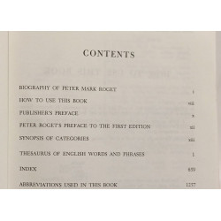 Roget's international thesaurus --- 3rd edition