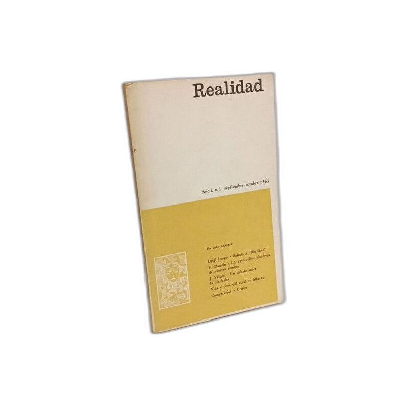 Realidad - Ano I n°1 - septiembre - octubre 1963