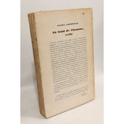 Au fond de l'homme cela (le livre du ça)