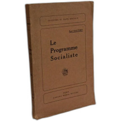 Le programme socialiste - systèmes et faits sociaux