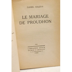 Le mariage de Proudhon