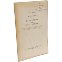 Rapport sur la question des intellectuels - présenté le 14 janvier...