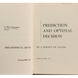Prediction and optimal decision