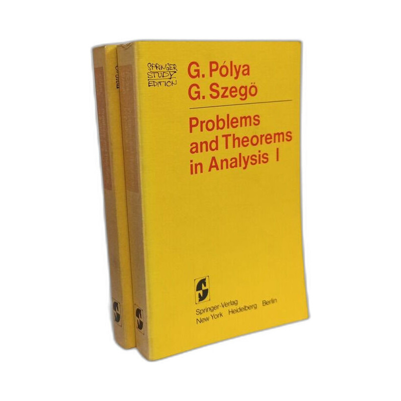 Problems and Theorems in Analysis: Series - TOMES 1 et 2· Integral...