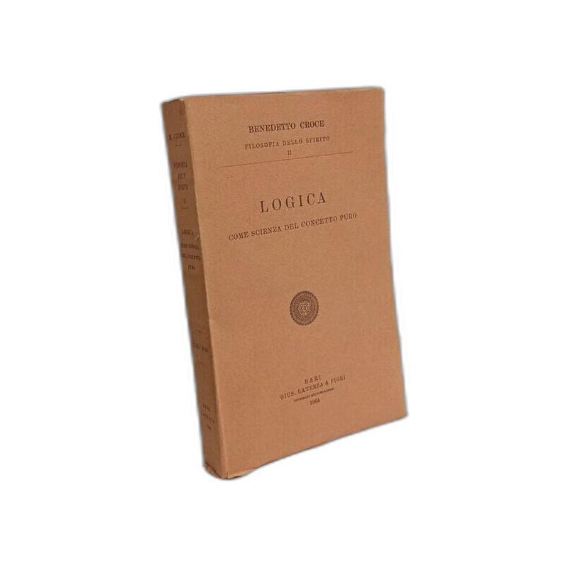 Logica - come scienza del concetto puro