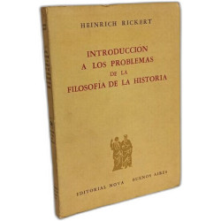 Introducción a los problemas de la filosofía de la historia