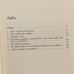 Conocimiento y dialéctica: introducción a una filosofía del lenguaje