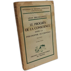 Le progrès de la conscience dans la philosophie occidentale - TOME...
