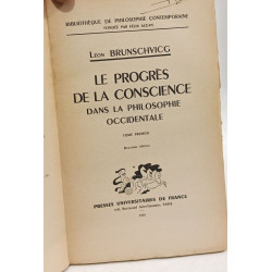 Le progrès de la conscience dans la philosophie occidentale - TOME...