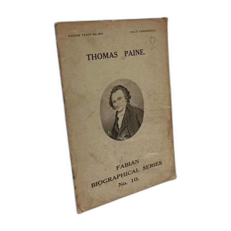 Thomas Paine - Fabian biographical series n°10