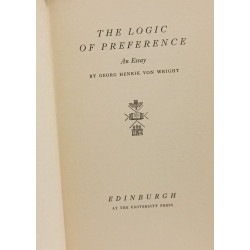 The logic of preference - an essay