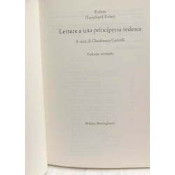 Lettere a una principessa tedesca - VOLUME PRIMO et SECONDO