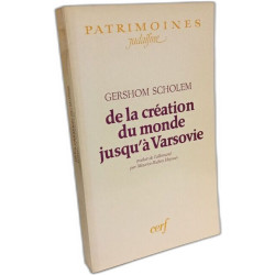 De la création du monde jusqu'à varsovie
