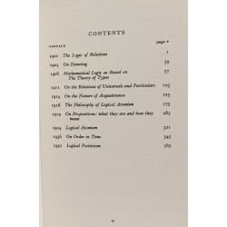 Introduction to Mathematical Philosophy + Logic and knowledge +...
