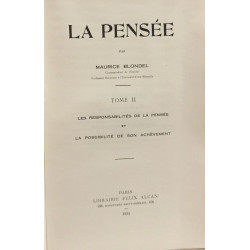 La pensée - TOME I et II