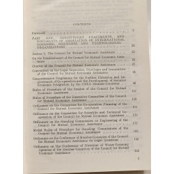 The multilateral economic co-operation of socialist states