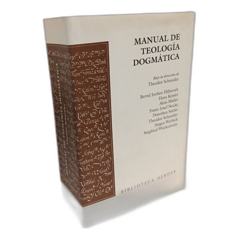 Manual de teología dogmática (Biblioteca Herder)