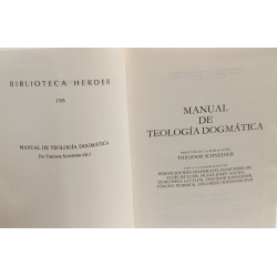 Manual de teología dogmática (Biblioteca Herder)