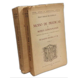 Modo de predicar y modus concionandi - TOMO I et II