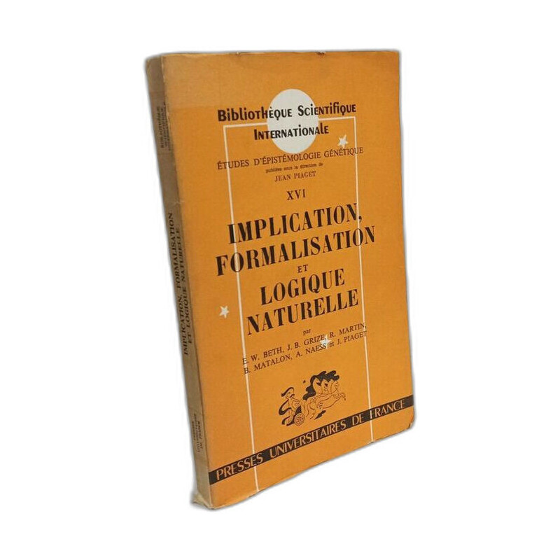 Implication formalisation et logique naturelle