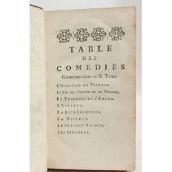 Le théâtre de Marivaux nouvelle édition - TOME SECONDE