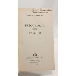 Psicología del pánico